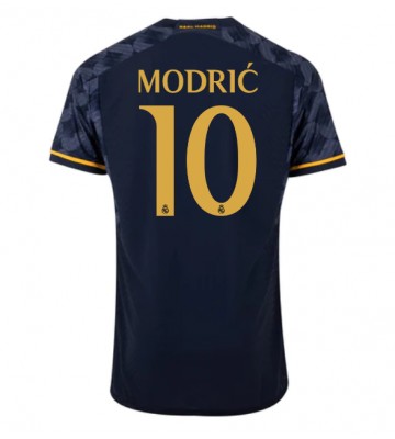 Maillot de foot Real Madrid Luka Modric #10 Extérieur 2023-24 Manches Courte